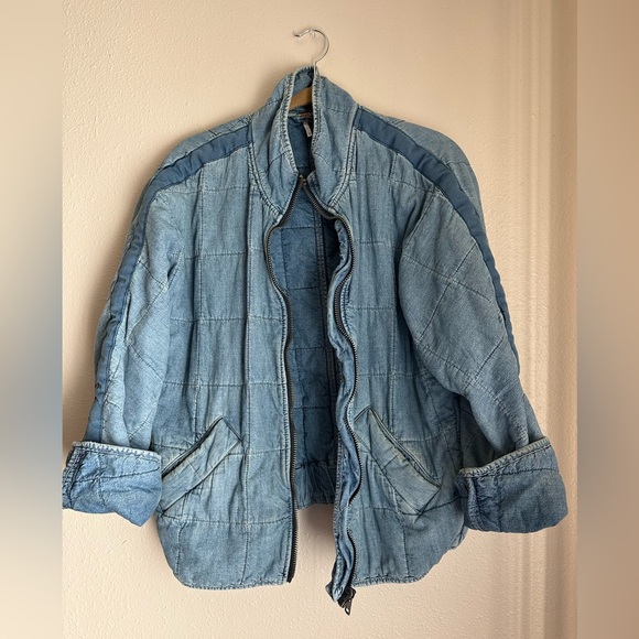 Free People Dolman Quilted Jacket size XS